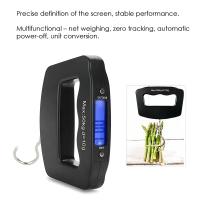 Báscula Digital Portátil Para Equipaje 50kg Con Luz Trasera Herramienta De Pesaje Para Maletas Y Bolsos Escala De Viaje Pendular - details 12