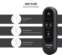 FIT KING Presoterapia para Casa Masajeador de Piernas para el Dolor y la Circulación Botas de Presoterapia Máquina de Compresión de Piernas Masajea Ayuda con la Hinchazón y Alivia el Dolor - details 3