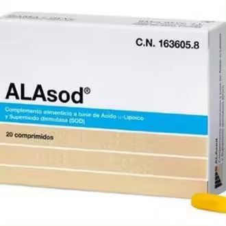 Alfasigma ALASOD 20 COMPRIMIDOS | Antioxidante para el Estrés Oxidativo - 1