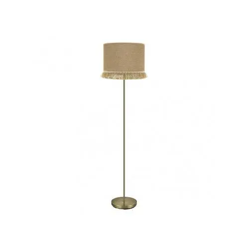 FABRILAMP Lámpara de Pie Sibila 1xe27 Cuero/Arena 163x40x40 Cm - Diseño Elegante - 1
