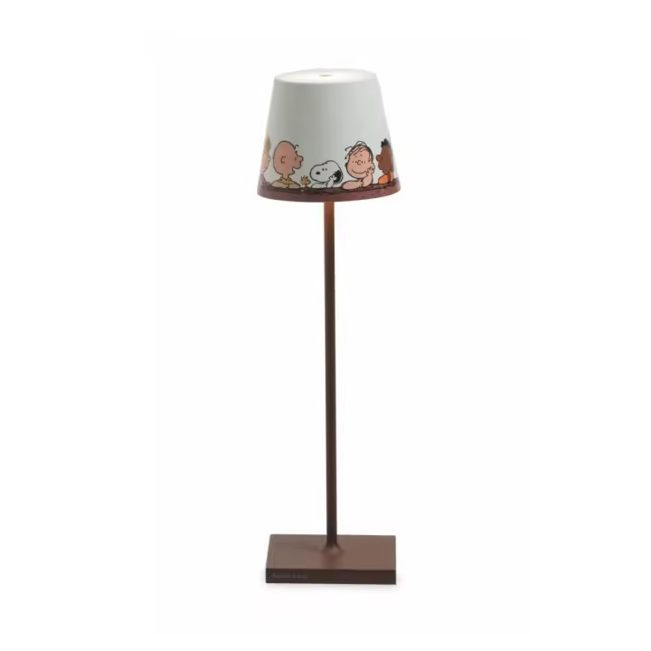 Lámpara de Mesa Poldina Pro Peanuts - Recargable y regulable con Batería de hasta 12 Horas. Para uso exterior IP65 - 1