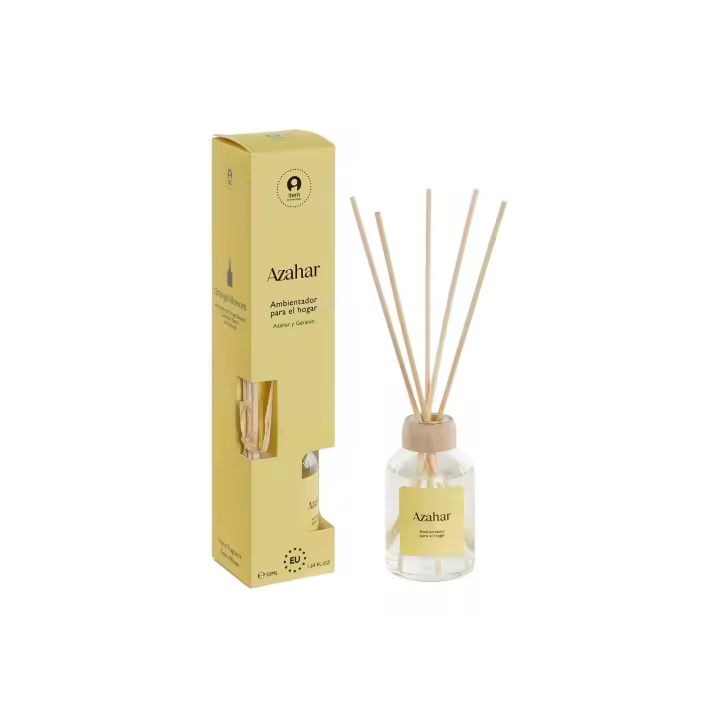 AMBIENTADOR MIKADO CRISTAL 4X4X20 50 ML, AZAHAR - 1