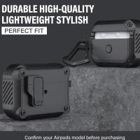 Funda Protectora Para AirPods 4 pro 1 2 3 Con Patrón Personalizado Cubierta Frosted Para Auriculares Inalámbricos Silicona - details 3