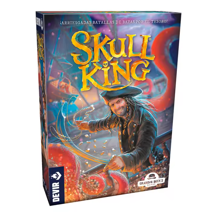 SKULL KING DEVIR NUEVA VERSION - Juego de Cartas - Nuevo a estrenar - Devir - Juego de Mesa - DEVIR - 1