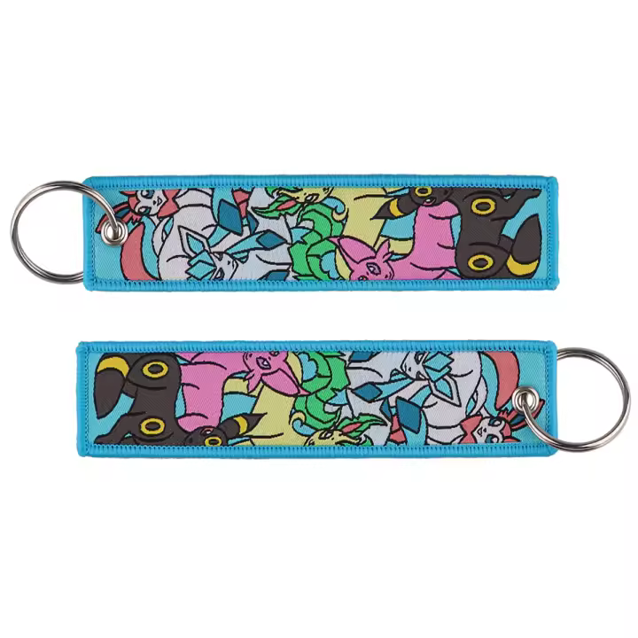 Llavero De Anime Lindo Bordado Para Motocicletas Coches Bolso Mochila Anillo De Llaves De Moda Regalos Unisex - 1