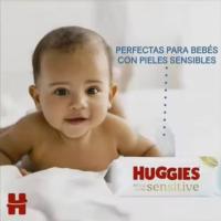 Huggies Extra Care Sensitive 1152 Toallitas (12 packs de 48 Toallitas) Cuidado 4 en 1 para Piel Sensible: Limpia, Calma, Protege contra la Irritación y Equilibra el PH. Clínica y Dermatológicamente Testado, sin Fragrancias ni Parabenos. - details 3