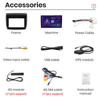AWESAFE inalámbrico CarPlay Android Auto Radio para Mitsubishi Pajero Sport 2 L200 Triton 2008 2009 2010 2011 2012 2013 2014 2015 2016 coche reproductor multimedia GPS 2 din autoradio volante controles RDS Bluetooth - details 20