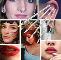 100PCS/Box Agujas De Tatuaje Desechables En Acero Inoxidable 316 Para Ombligo Pezón Oreja Nariz Labios Kit De Suministros De Tatuaje 12g/13g/14g/16g/18g - details 4