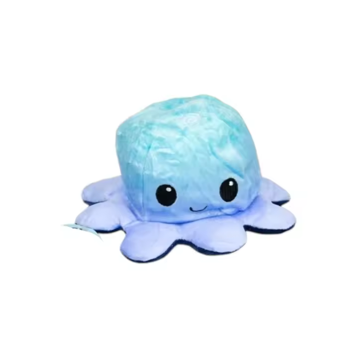 TEETURTLE - Peluche Reversible Octopus - Mide 15x8cm - High Quality Eco (vacuum packed) - Idea regalo - Material de alta calidad - Ideal para todas las edades - 1