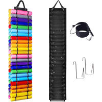 Organizador De Vinilo PVC Con 48 Compartimentos Para Rollos De Vinilo De Artesanía Soporte De Almacenamiento Colgante Para Espacios Limitados - details 0