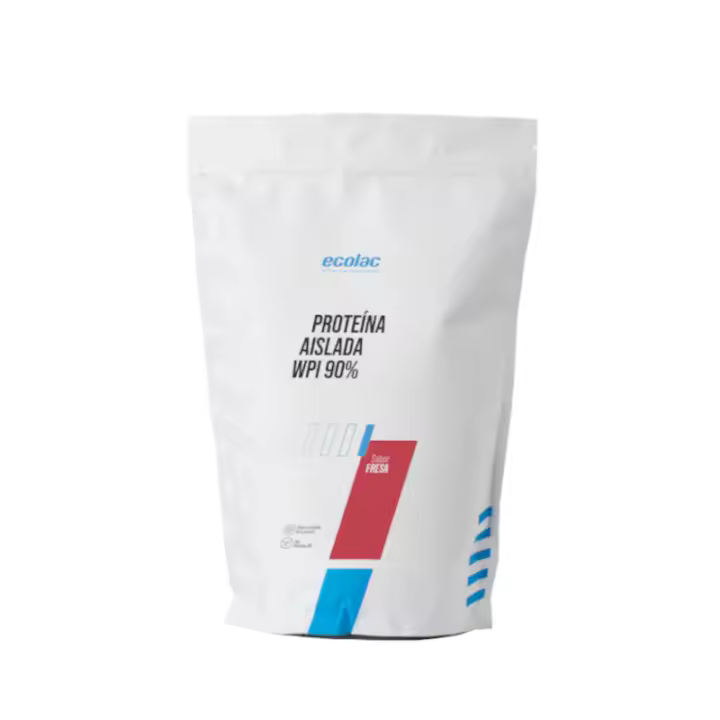 ECOLAC PROTEINA AISLADA WPI 90% SABOR FRESA 700GR - 1