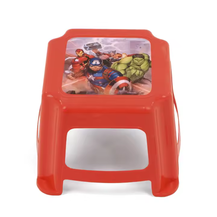 ARDITEX AV11926 Taburete de plástico de 27x27x21cm de MARVEL-Vengadores - 1