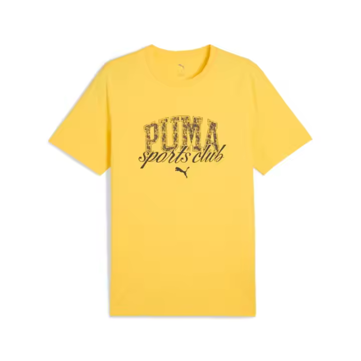 Camiseta Amarilla manga corta Puma-PUMA CLASS Graphic Tee-684643-55-AMARILLO UNISEX - 1
