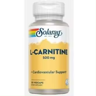 Solaray L-Carnitine 500Mg 30Cáps - 1