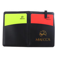 Juego De Tarjetas De Fútbol Para Arbitros Profesionales Rojas Y Amarillas Funda De Cuero Para Lineas Y Equipo De Juego Deportivo JTZTF - details 2