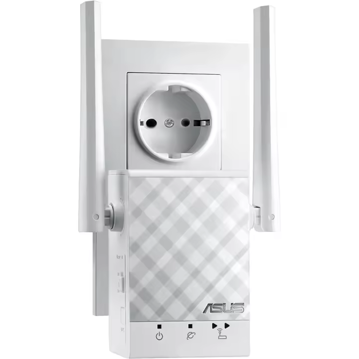 ASUS RP-AC51- Repetidor Extensor de Red WiFi AC750 Doble Banda (Puerto LAN, Modo Punto Acceso, indicador LED señal) - 1
