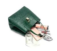 Bolso Bandolera Para Mujer CH Embossed Con Diseño De Impresión De Letras Gran Capacidad Elegante Temperamento Bolso De Mano Casual - details 22