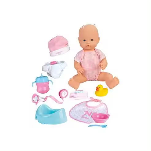 Famosa Muñeca Nenuco Sara - Bebé Realista - Incluye 10 Accesorios - 1