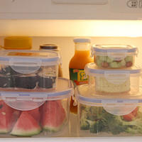 5 cajas de almacenamiento cuadradas de plástico para frigorífico de cocina, organizador de alimentos para frigorífico - details 3