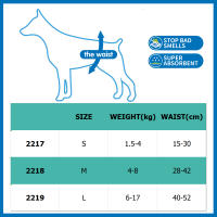 30Pcs BPS Braguita Higiénica Pañal Sanitarios Macho para Perro Mascotas Fisiológicas Bragas Higiénicas 3 Tamaños a Elegir - details 0