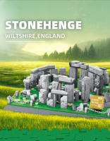 Bloques De Construcción Técnicos De Paisaje Mundial WG4224 Stonehenge Para Niños Y Adultos Juguetes Educativos Regalo Para Hombres - details 0