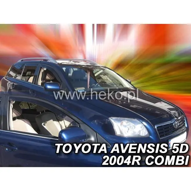 CARENADOS TOYOTA AVENSIS II T25 4|5D 2003_2009 (SÓLO DEFLECTORES FRONTALES) - 1