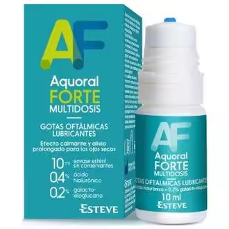 Aquoral Forte Lubricante Ocular Solución Multidosis - 1