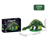 Bloques De Construcción Mini Dinosauros Jurásico Juguete Educativo Para Niños Modelo De Edificios En Miniatura Para Juego Creativo - details 12