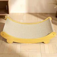 Tablero De Rasguñar Para Gatos Cama De Descanso Para Gatos Juguete Multifuncional Resistente Al Desgaste Con Hierba Detachable Para Gatos Y Gatitos - details 3