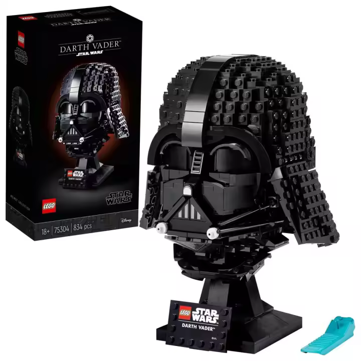 LEGO 75304 Star Wars Casco de Darth Vader Kit de Construcción Coleccionable (834 Piezas) - 1
