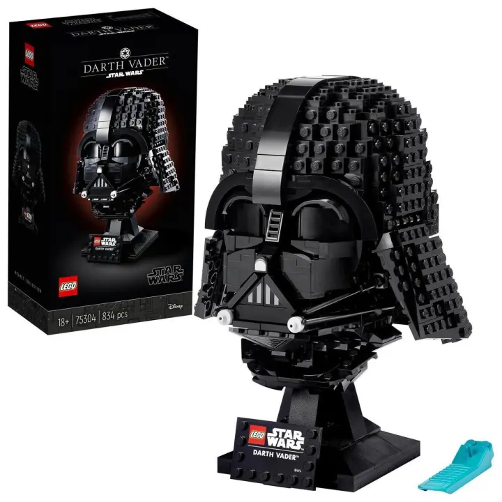 LEGO 75304 Star Wars Casco de Darth Vader Kit de Construcción Coleccionable (834 Piezas) - 1