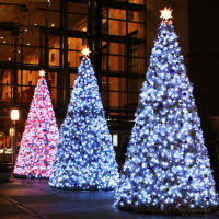 Luces De Fairy LED Para Decoración De Navidad Árbol Casa Jardín Bodas Fiesta Exterior Interior Regalos De Año Nuevo Multicolor Blanco Cálido Rosa - details 14