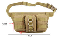 Bolsa De Cintura Impermeable De Oxford Para Pesca Y Senderismo Táctico Bolsa De Hombro Para Camping Deportes Al Aire Libre - details 3
