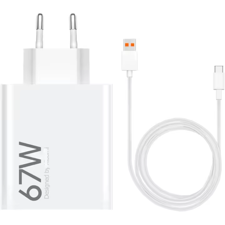 Cargador Turbocharge para 67W, Aecuado para Mi14 13 Pro, Mi12 12 Pro, Redmi Note 13 12 11 10 9, F5 F5 Pro, X6 X5 X4 Accesorios de Electrónica - 1