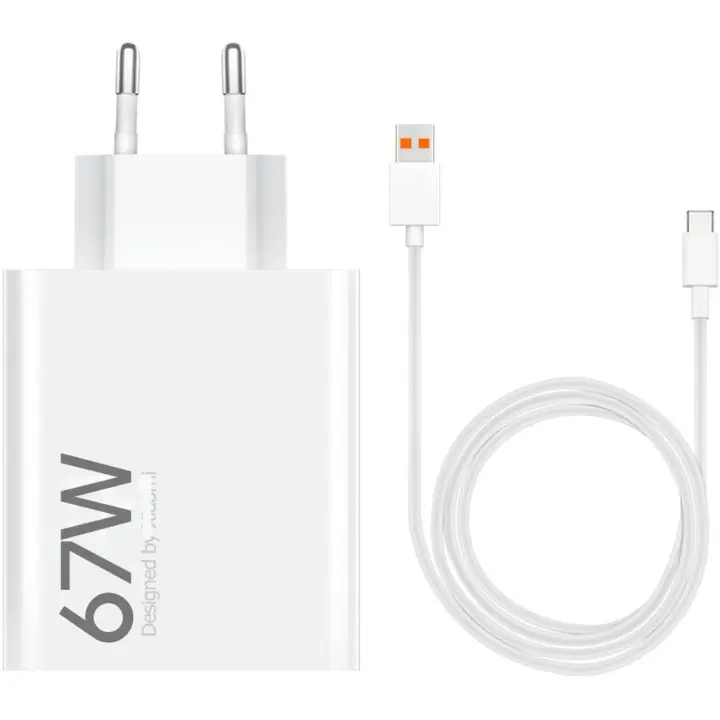 Cargador Turbocharge para 67W, Aecuado para Mi14 13 Pro, Mi12 12 Pro, Redmi Note 13 12 11 10 9, F5 F5 Pro, X6 X5 X4 Accesorios de Electrónica - 1