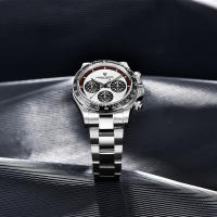 Reloj Deportivo Para Hombre PAGANI DESIGN V2 40MM Cuarzo Vidrio De Zafiro Luminoso Cronógrafo Acero Inoxidable Resistente Al Agua - details 11
