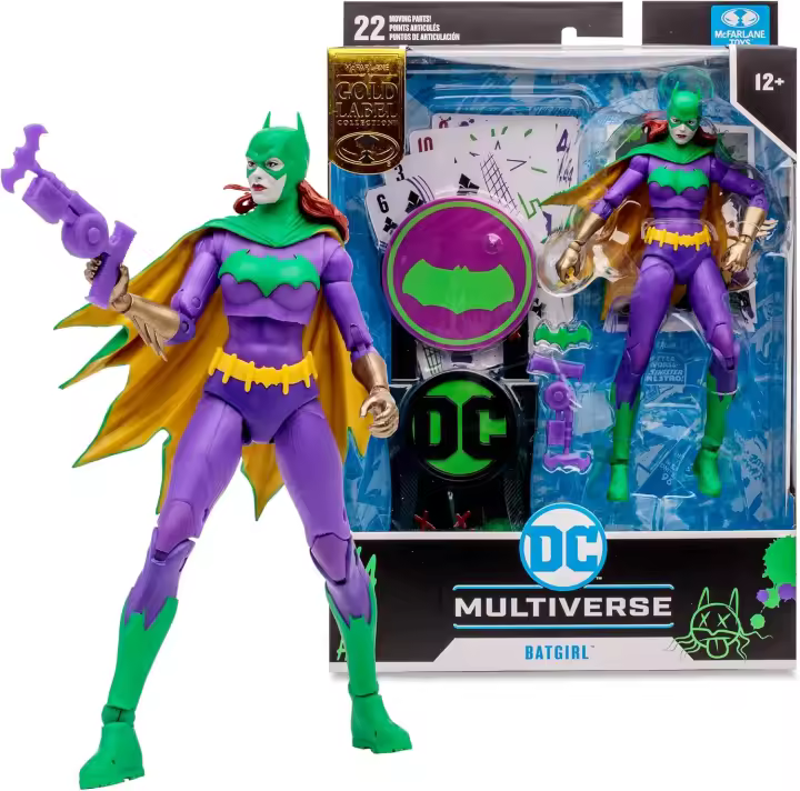 Mcfarlane  DC Multiverse -  Batgirl - 17 cm - Figura de acción-  Regalo Original para Coleccionista - - 1