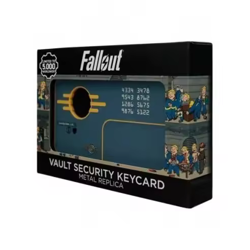 Llave Fallout Vault Security Keycard Replica - 1
