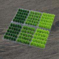 50Pcs/Box Falsas Hierbas Miniatura Simulación De Terrenos Multitudinaria Para Escena De Arena Y Modelos De Tablero - details 13
