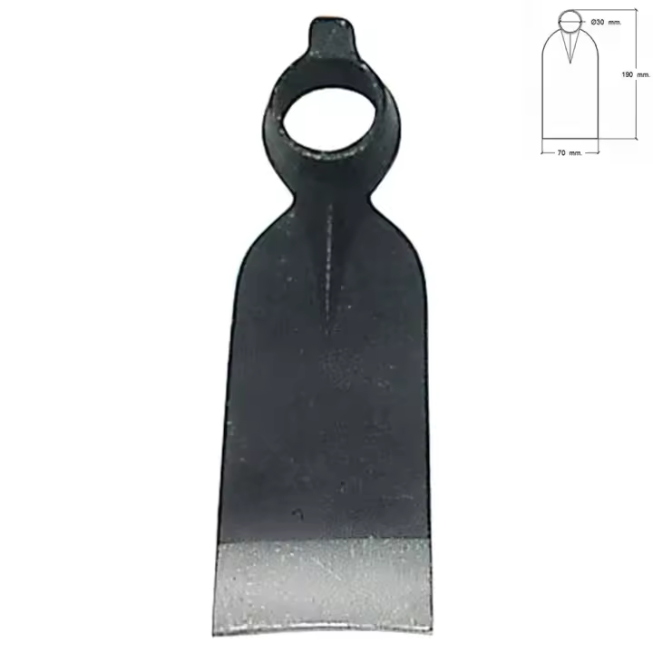 Azada Forjada Sin Mango 210/ 350 Gramos - 1