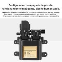 Bomba De Agua Portátil Doble Motor 12V Bomba De Diáfragma Con Interruptor De Presión 1.1Mpa 8.0LPM Flujo Para El Hogar - details 5