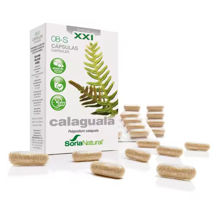 Soria Natural Capsulas 8-S - Calaguala 30 Càpsulas - 1