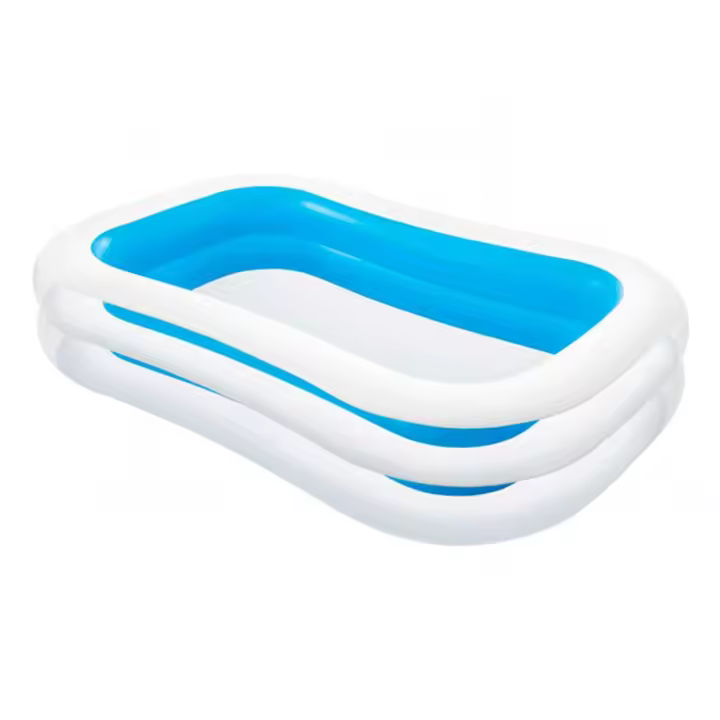 SANCO STORE - PISCINA HINCHABLE INTEX 56483NP - Piscina hinchable rectangular 262x175x56cm - 770 Litros - 1