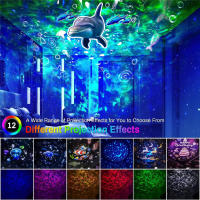Proyector De Estrellas Con 6 Patrones De Onda Oceánica Luz De Agua Para Decoración De Habitación Y Bodas Navidad Luces Atmosféricas - details 3