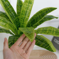 1PC Planta Artificial De Magnolia Evergreen Para Decoración De Mesas En Hogar Y Restaurantes Arreglo Floral De Vaso DIY - details 3