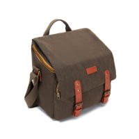 Bolsa De Hombro Para Cámara Cwatcun De Lona Resistente Al Agua Para Canon Nikon Sony Estuche Antichoque Para Lente De Fotografía - details 19