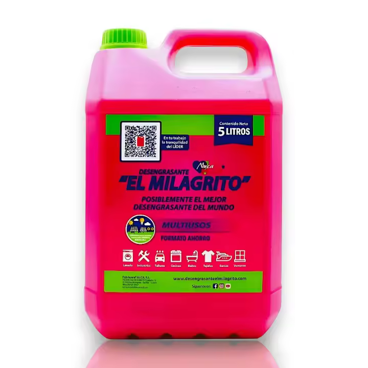 Desengrasante Multiusos El Milagrito 5 Litros. - 1