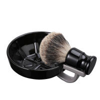 Cuchara De Abarde Para Hombres De Alta Calidad En Cerámica Con Cepillo De Cerámica Herramientas De Barbero Colores De Moda Tamaño 13*5 Cm - details 1