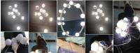 Espejo De Maquillaje Con Luz LED Bombilla USB Cargable Iluminación Para Mesa De Vestir Baño Dimmerable Luz De Vanidad - details 17