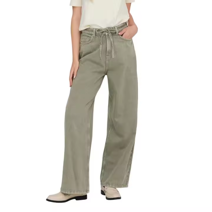 ONLBLEECKER MW BELT LOOSE LONG PANT PNT Deep Liche - 1